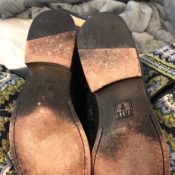 Black Leather Boots - Picture 8 of 8